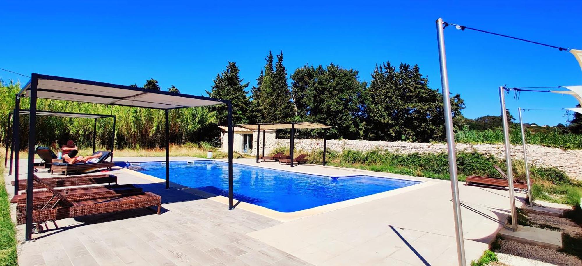 Chambre Cosy Avec Terrasse Sur La Colline Boisee, Parking Prive, Jardin, Calme, Climatisation, 10 Mn Pont Du Gard Num7 로슈포르트두가드 외부 사진